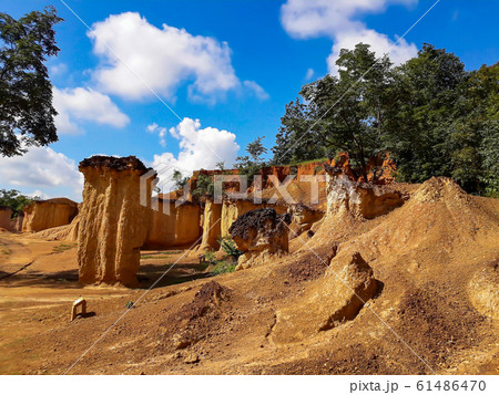 Grand Canyon of Thailand was known as Phae Mueang Phi ,Phrae in Thailand 61486470
