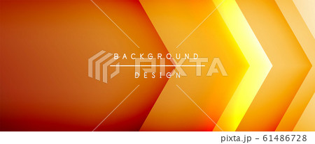 Arrow lines, technology digital template with shadows and lights on gradient background. Trendy simple fluid color gradient abstract background with dynamic straight shadow lines effect Arrow lines, technology digital template with shadows and lights on gradient background. Trendy simple fluid color gradient abstract background with dynamic straight shadow lines effect 61486728