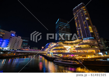 日本の横浜都市景観 横浜ベイクォーターなどを望む 61491505