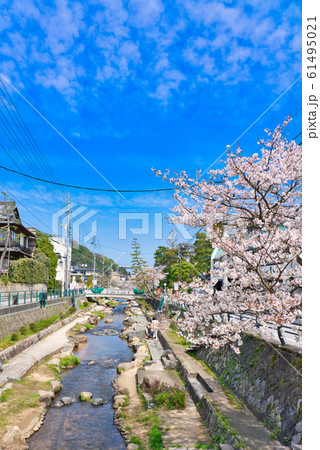 春の玉造温泉 まがたま橋 春の玉造温泉 まがたま橋 61495021