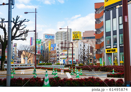 西鉄久留米駅付近の街並み 61495874