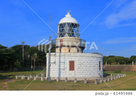 【石川県】晴天下の禄剛埼灯台 61495986