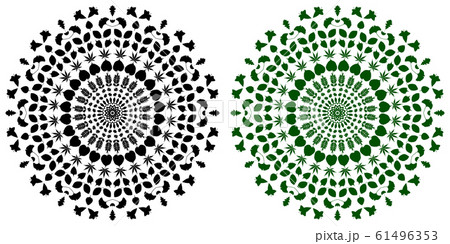 Flower Mandala, Vintage decorative elements, 61496353
