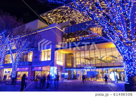 横浜みなとみらいのイルミネーション 横浜みなとみらいのイルミネーション 61496506
