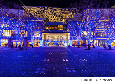 横浜みなとみらいのイルミネーション 横浜みなとみらいのイルミネーション 61496509