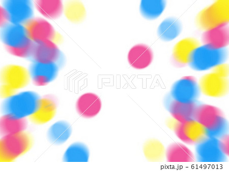 ボール　動いているような　背景素材 61497013