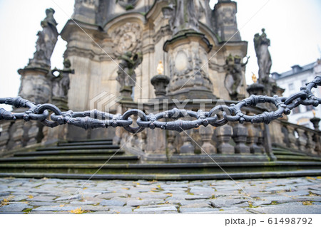 Monuments and streets in Olomouc, Czech Republic 61498792
