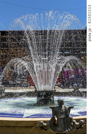 Yerevan fountain in the city center. 61501513