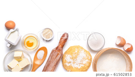 Baking background On  table. 61502853