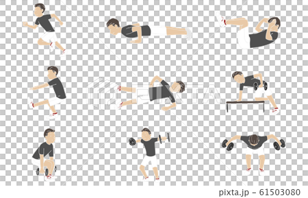 運動　筋トレ　セット 61503080
