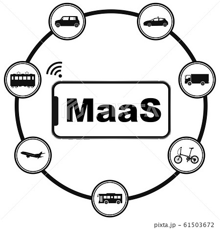 MaaS（イメージ素材） 61503672