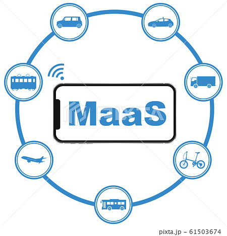 MaaS（イメージ素材） 61503674
