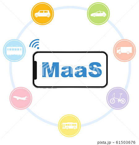 MaaS（イメージ素材） 61503676