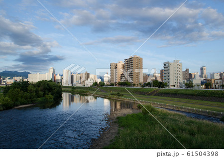 豊平川の風景 61504398