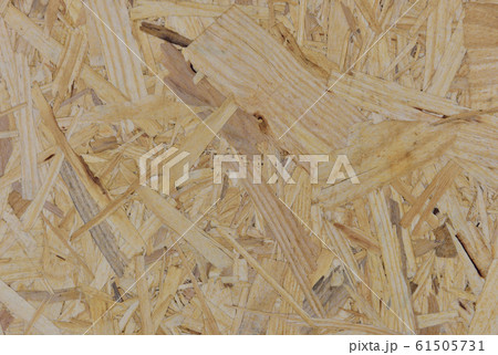 ウッドチップ合板の背景素材の写真素材