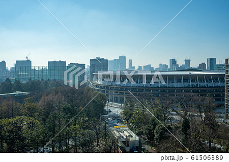 新国立競技場と神宮外苑の杜<2020年1月> 新国立競技場と神宮外苑の杜<2020年1月> 61506389