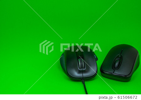 緑バックのマウス 緑バックのマウス 61506672