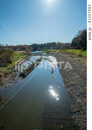 都幾川　八幡橋からの景観 61507604
