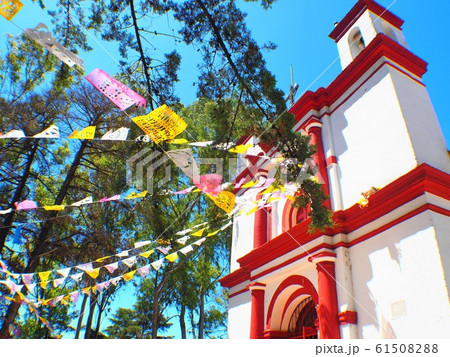 ＜メキシコ＞サンクリストバルデラスカサス　サンクリストバル教会とペルピカド 61508288