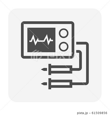 electronic measurement icon 61509856