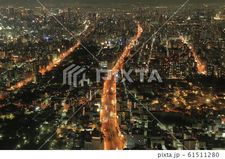 あべのハルカスの夜景 あべのハルカスの夜景 61511280