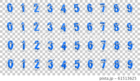 擬人數用於裁剪合成藍色向右 擬人數用於裁剪合成藍色向右 61513625