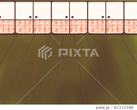 R ジャポニズムなかわいい和室 Bのイラスト素材
