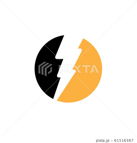 Lightning bolt flash thunderbolt icons vector 61516367