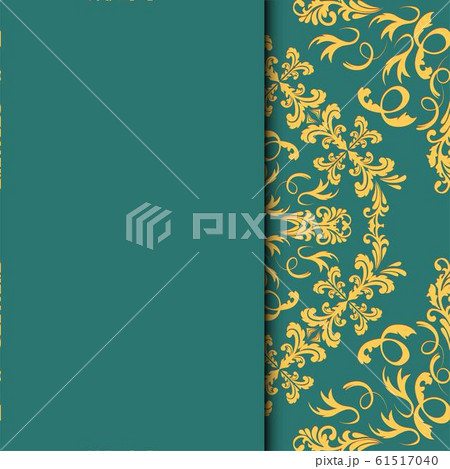 Ethnic pattern. Abstract greeting card, background 61517040