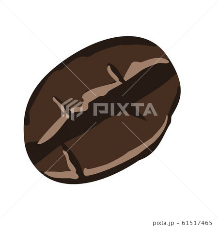 Coffee bean. Vector coffee bean illustration. 61517465