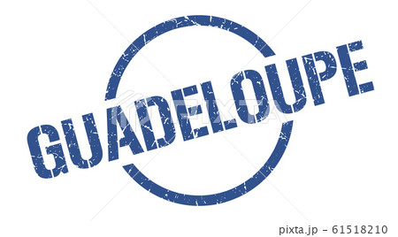 Guadeloupe stamp. Guadeloupe grunge round isolated Guadeloupe stamp. Guadeloupe grunge round isolated 61518210