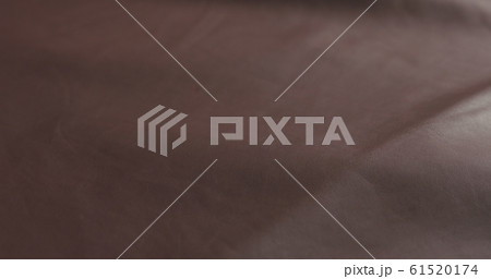 Closeup shot of brown leather Closeup shot of brown leather 61520174