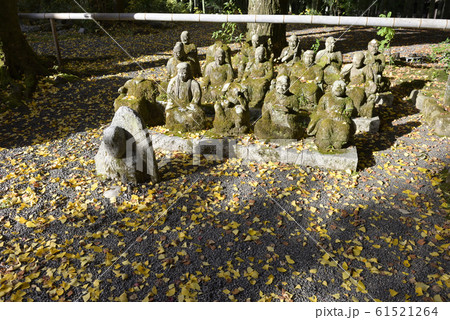 赤山禅院　羅漢と石仏 61521264