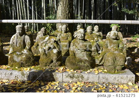 赤山禅院　羅漢と石仏 61521275