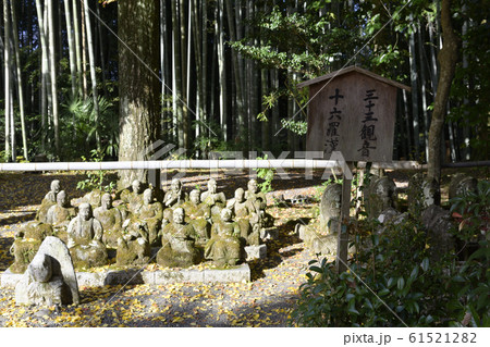 赤山禅院　羅漢と石仏 61521282