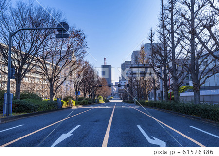 東京 霞ヶ関の街並み 潮見坂の風景 東京 霞ヶ関の街並み 潮見坂の風景 61526386