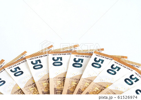 Money background euro cash banknotes 50 euro notes frame composition. Money background euro cash banknotes 50 euro notes frame composition. 61526974