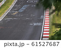 Realistic european race track, germany, frontal view 61527687