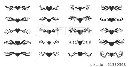heart floral wing divider love tattoo border heart floral wing divider love tattoo border 61530568