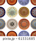 Seamless background from a set of decorative 61531685
