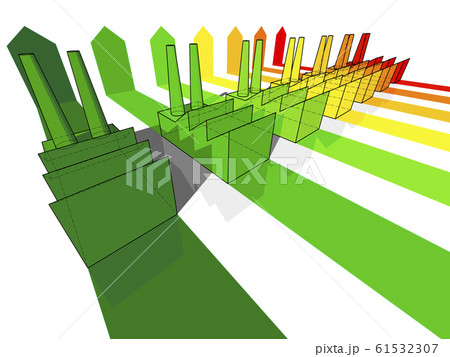 seven factories certified in seven energetic classes in energy rating diagram 61532307