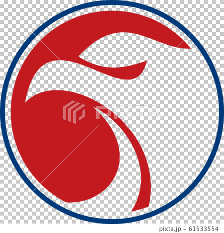 Eagle head in round shape Vector Logo Template - Stock Illustration ...