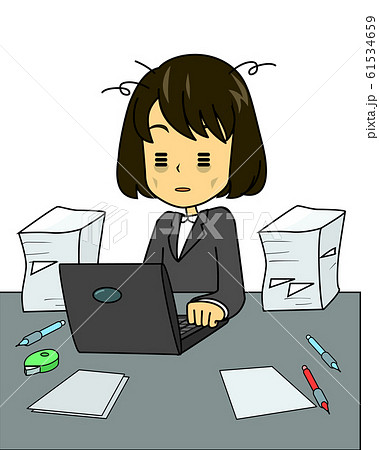 ふつう女子残業途方に暮れる ふつう女子残業途方に暮れる 61534659