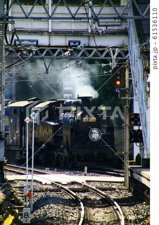冬の日の蒸気機関車・C11 ~大桑駅 冬の日の蒸気機関車・C11 ~大桑駅 61536110