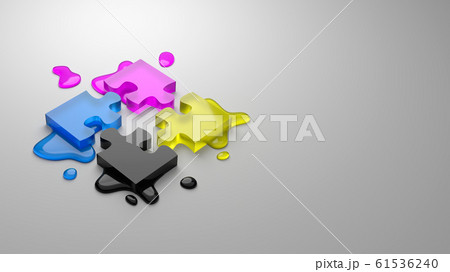 CMYK Four-Color Process Puzzle CMYK Four-Color Process Puzzle 61536240