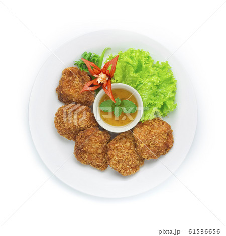 Shrimp Pancake Deep Fried Chinese Food Asian style Shrimp Pancake Deep Fried Chinese Food Asian style 61536656