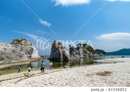 【岩手県宮古市】浄土ヶ浜は一見の価値ある景勝地 61536852