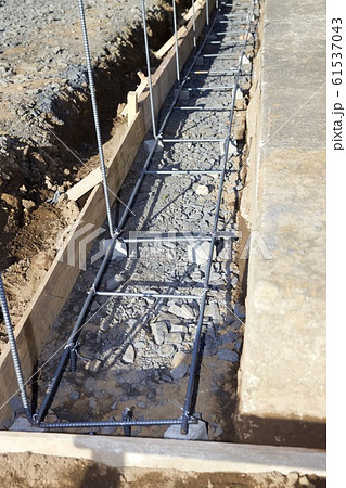 塀の基礎工事 塀の基礎工事 61537043