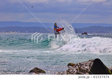 Gold Coast, Australia. 02/28/2015. Surfer performing moves at the 2015 Quiksilver Pro.  61537474