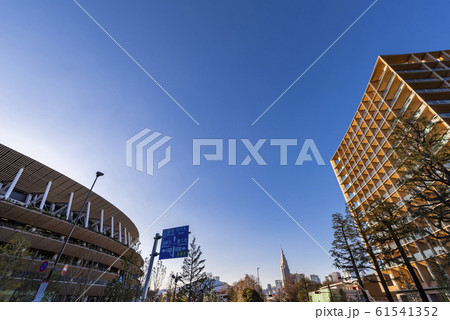 完成した新国立競技場 61541352